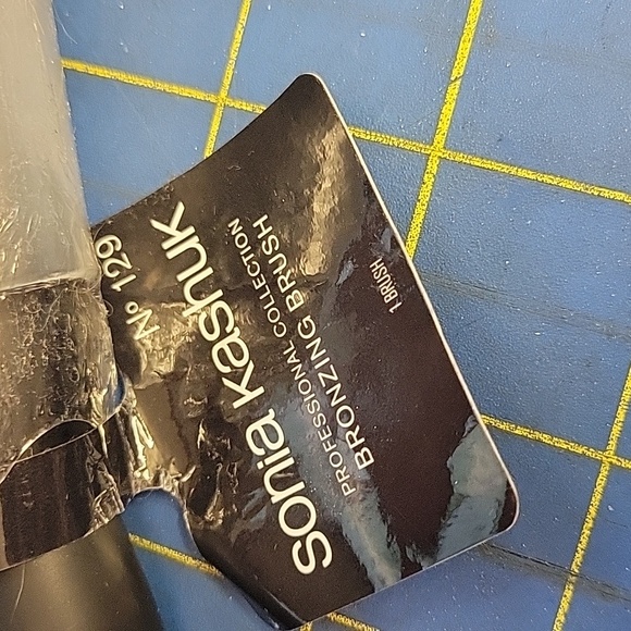 Sonia Kashuk 129 Black Makeup 8" Brush New Angled - Picture 2 of 4